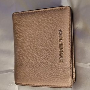 Small , cream color , Michael Kors wallet